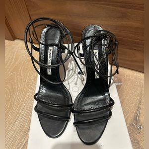 Manolo Blahnik Cochisa Sandal Size 38